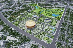 Phối cảnh tổng thể dự án Vinhomes Global Sportia