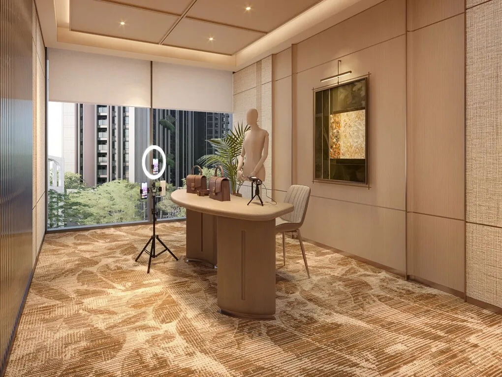 Không gian Creative Studio phục vụ sáng tạo nội dung tại Imperia Sensa Park
